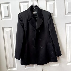 Women black blazer size M